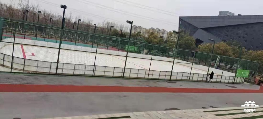江苏扬州冰促轮轮转冰冰雪运动未来可期