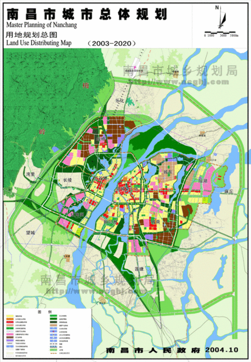 南昌市城乡规划局- -用地规划图