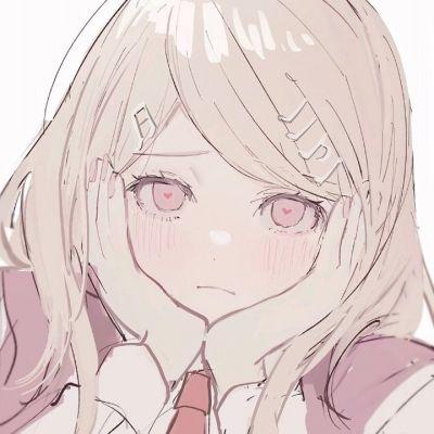 可爱动漫女生头像图片时光笑我自欺欺人