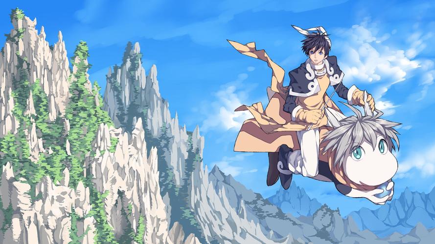 太公望と四不像封神演义横图