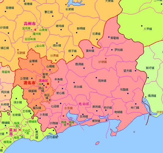 国务院正式批复同意撤销茂名市茂港区和电白县 设立茂名市电白区