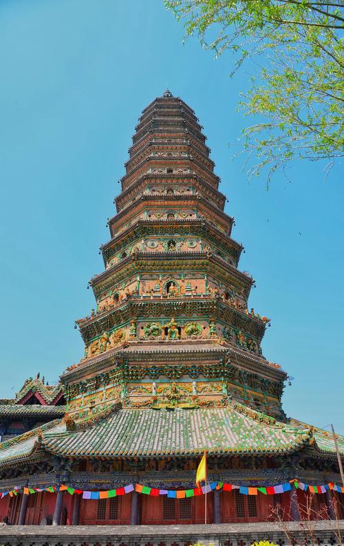 临汾广胜寺飞虹塔