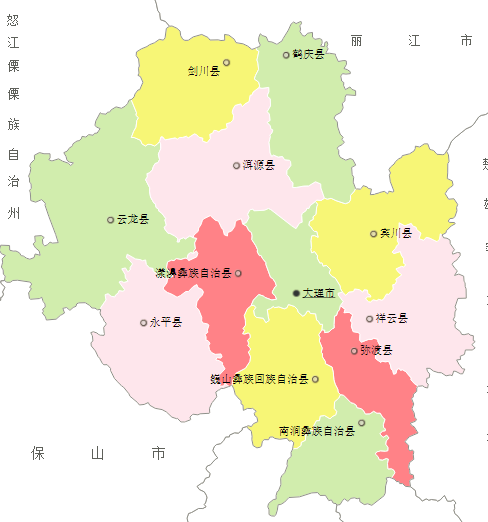 云南大理有什么几个县大理有几个县是那几个