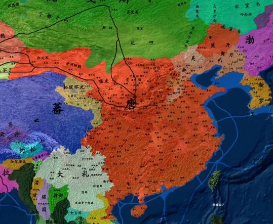 公元1123年,北宋最鼎盛版图