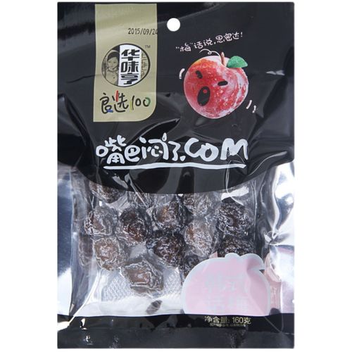 华味亨韩话梅零食160g/袋 蜜饯 话梅 李梅 酸梅 梅子果脯 梅 - 天猫
