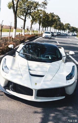 白色laferrari也太帅了吧._法拉利论坛_手机汽车之家