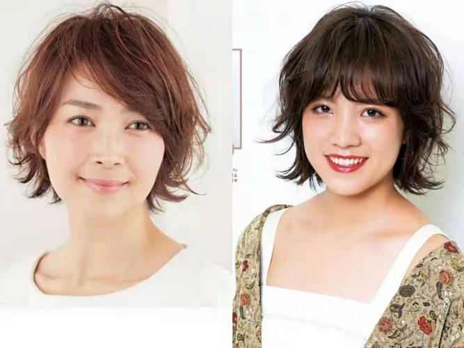 中年女人剪短发重点在于颅顶高低的选择选错发型显老又掉档次
