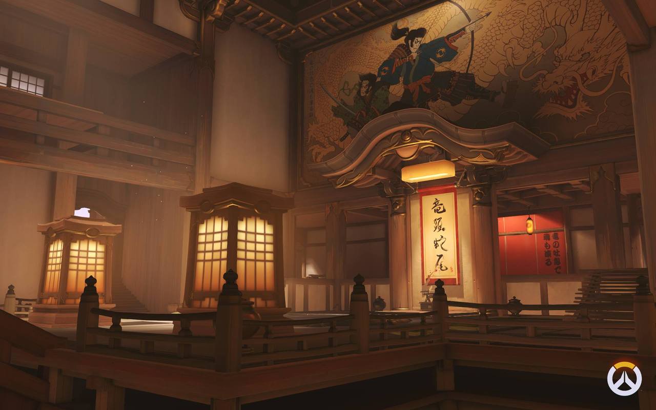 守望先锋花村高清场景地图电脑桌面壁纸