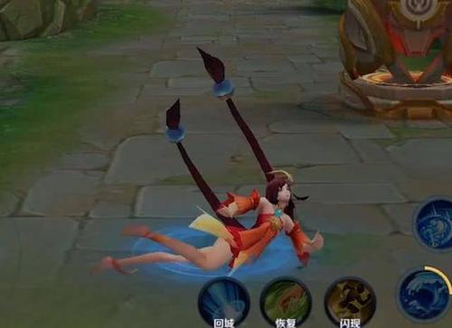 女英雄3d阵亡倒地姿势盘点,安琪拉被书拍晕,而她直接消失