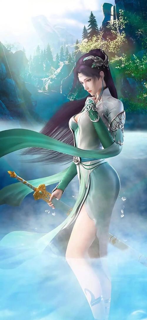 斗破苍穹动漫女主角人物壁纸图片