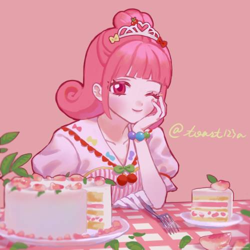 最近特别喜欢和桃子有关的东西 ##菲梦少女