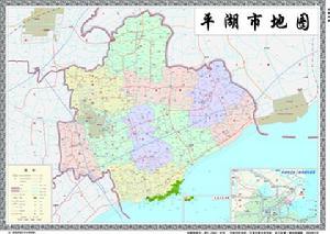 嘉兴市平湖市地图