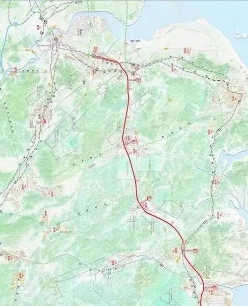 长三角城际铁路网规划和本线的功能定位,本线处于浙江中东部,在东部