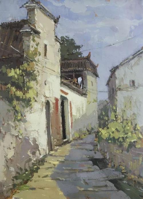 下乡写生最全色彩风景的构图技巧下乡前必看