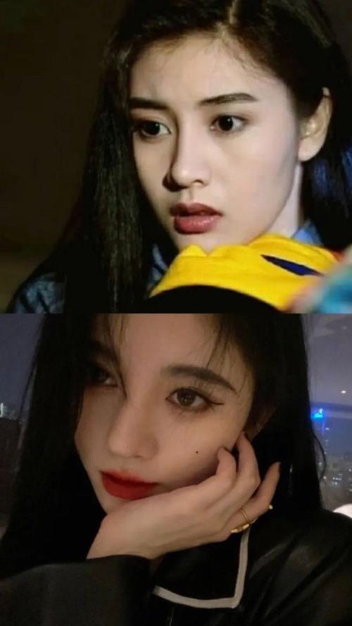 鞠婧祎模仿李嘉欣?拍照风格妆容及表情都很相似,被质疑在画仿妆