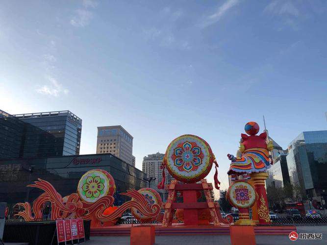 今年永宁门迎宾广场的花灯|风尚西安|悦西安论坛|西安
