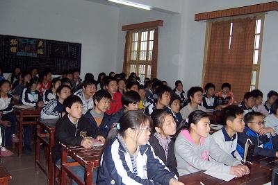 中考巡讲走进株洲县三门株木中学