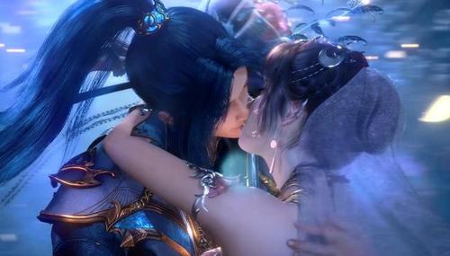 在唐昊阿银的见证唐三向小舞求婚两人接吻画面太甜了