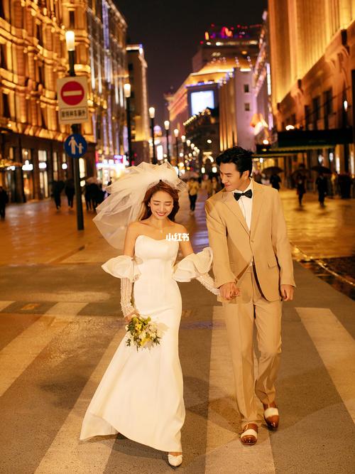 最浪漫的城市夜景78上海外滩婚纱照_婚纱照_浪漫_夜景_外滩_中国风