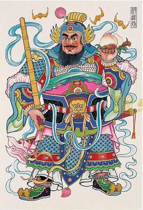 那些画在大门上的人物这些门神看看有没有你认识的
