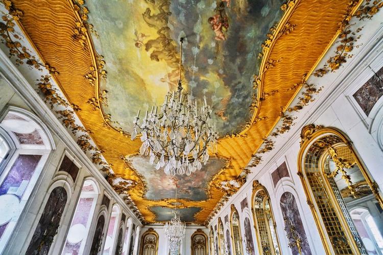 波茨坦极尽奢华的无忧宫和新宫 德国波茨坦无忧宫和新