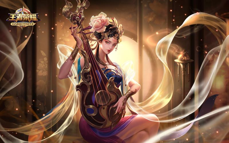 王者荣耀杨玉环霓裳风华霓裳曲皮肤图片壁纸