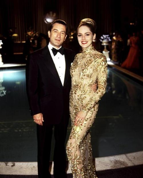 在山姆"王牌"(罗伯特·德尼罗)的妻子在"赌场03中的作用对于电视,石