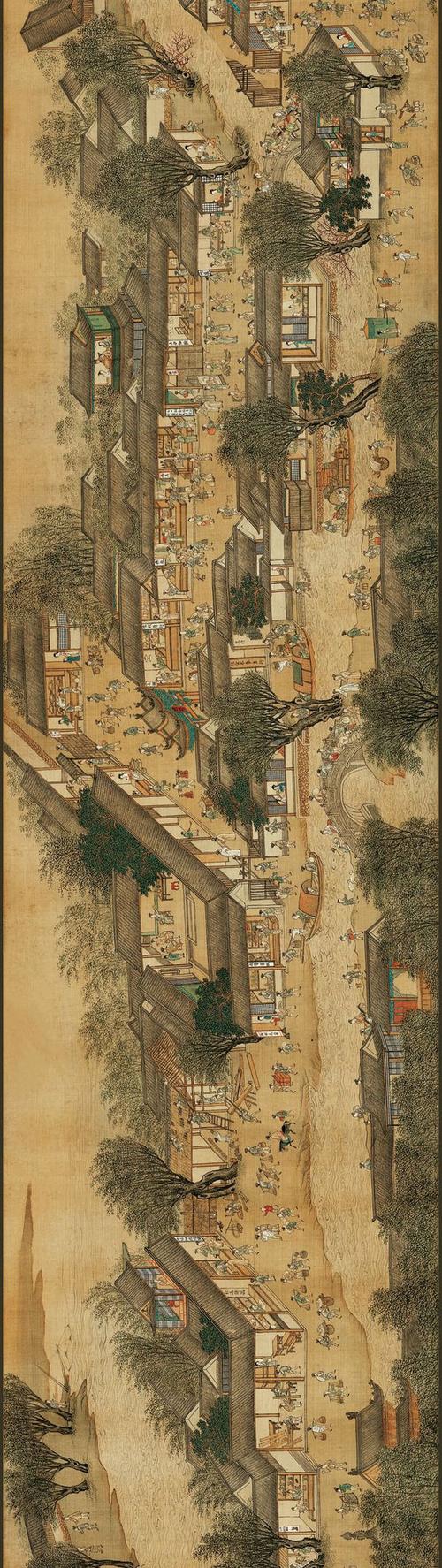 仇英:清明上河图