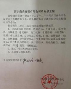 公司章程的内容 优化保险公司章程