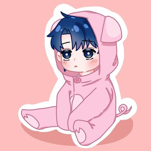 罗一舟说感谢小螺们,收到了好多q版舟舟