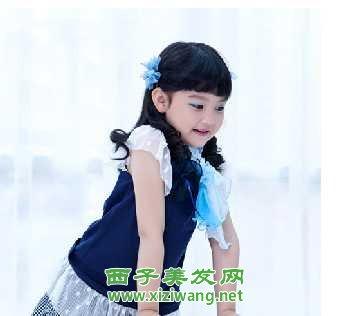 最新小朋友短发发型扎法_儿童发型_西子美发网