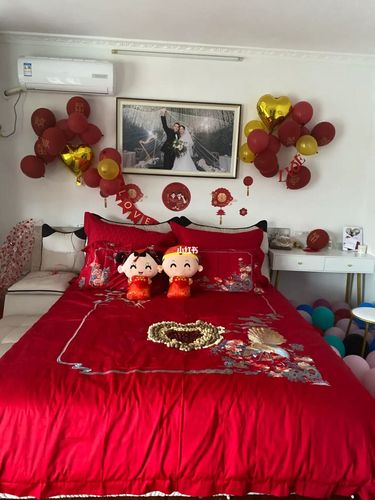 婚房布置|主要是婚床布置_婚房布置_床上用品_婚嫁