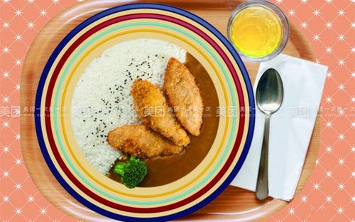 深海鳕鱼排咖喱饭