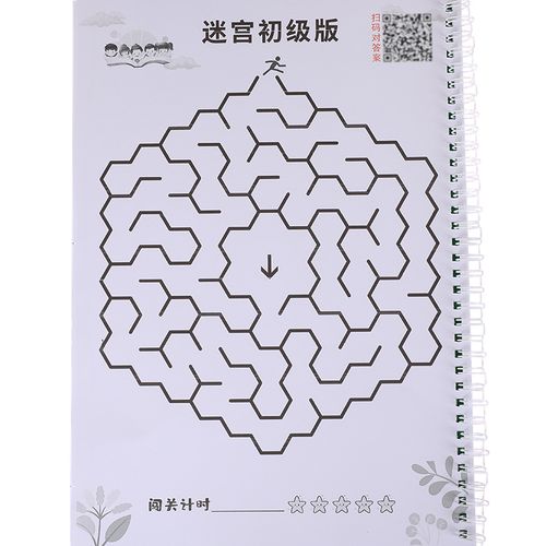 迷宫儿童益智思维训练玩具小学生10岁11岁走迷宫大冒险专注力训练
