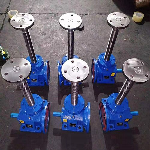 黄石小型电动螺旋丝杆升降机蜗轮减速机