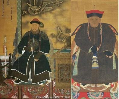 和硕安亲王的色痕图支系