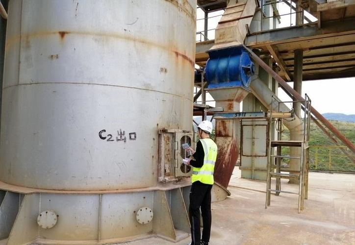 预热器表面温度测定