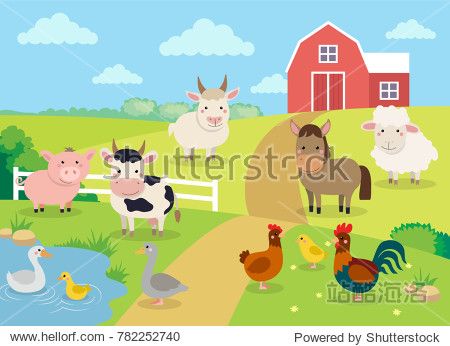farm简笔画