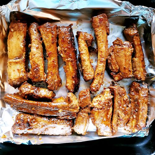 微波蒜香烤排骨