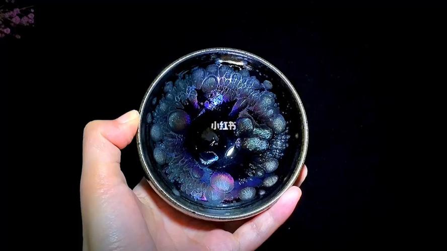 游仁君61七彩大油滴 钵型 口径9.3×6cm_建盏_兴趣