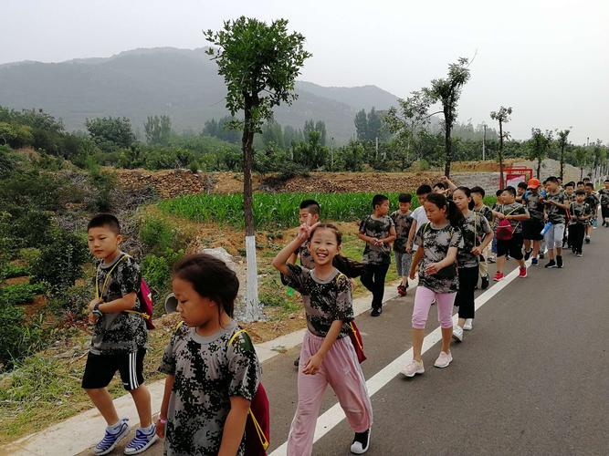 山青世界夏令营翦云山基地第四天