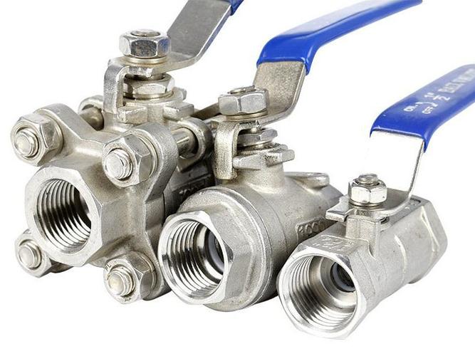 不锈钢丝口球阀 内螺纹球阀q11f-16p 一片式两片式三片式气动丝扣球阀