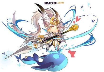 求一个王者荣耀韩信白龙吟的q版头像