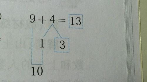 9加几进位加法复习提示 - srh - srh的博客