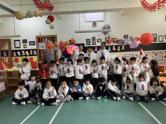 北师大松岗幼儿园蒙a班,元宵节活动!