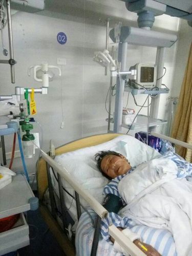 七十岁老人后脑颅内有血肿14nl有生命危险吗?住院7天