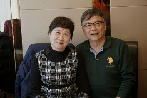 感谢老同学陈美萍,奚菊芳盛情款待!