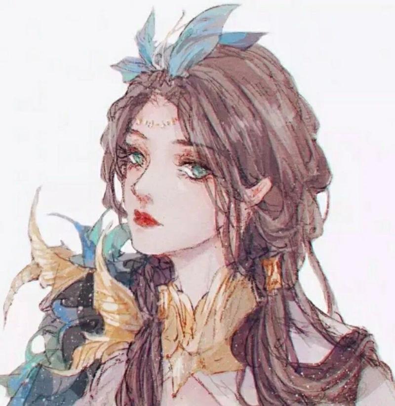 王者荣耀/虞姬/西施手绘头像