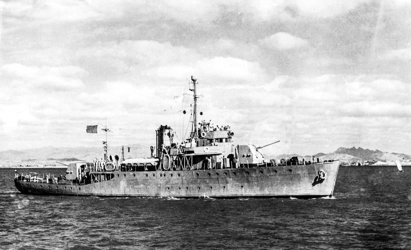 洛阳号护卫舰原为二战中澳大利亚巴瑟斯特级(bathurst)扫雷舰本迪哥