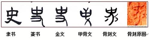 而古老的骨刻文,甲骨文历经演变,传承至今,实在是人类历史上的一大